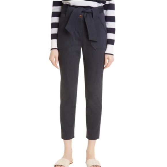 Veronica Beard Mahary Career Pants Navy 6 Office Siren Academia Preppy - Picture 1 of 15